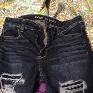 American Eagle jeans.